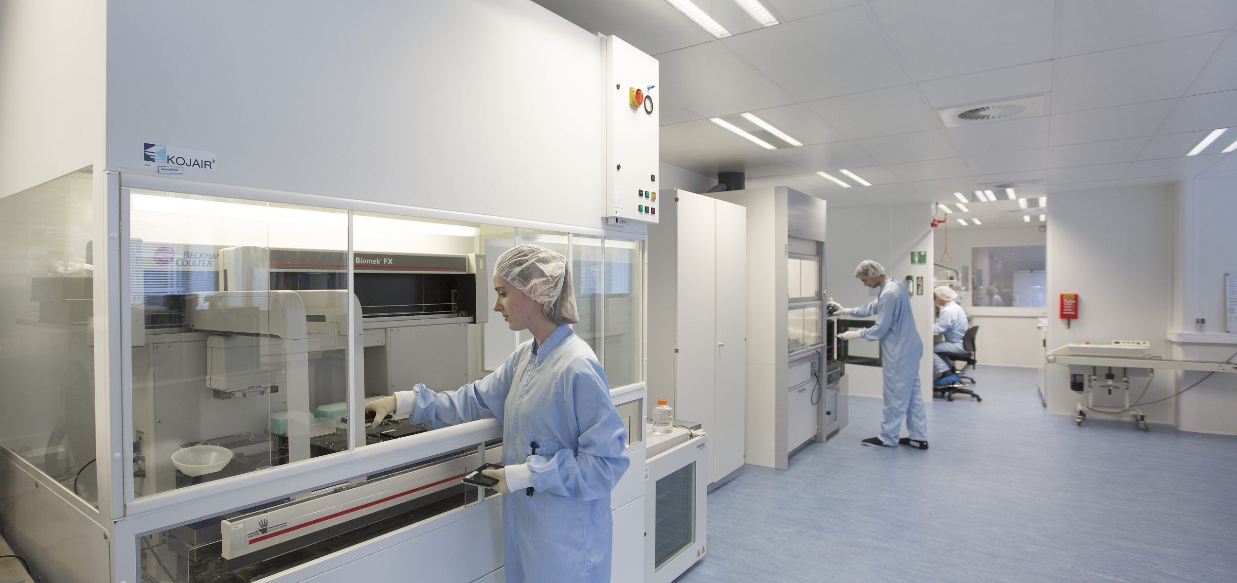 Farmacie productieruimte cleanroom Modderkolk